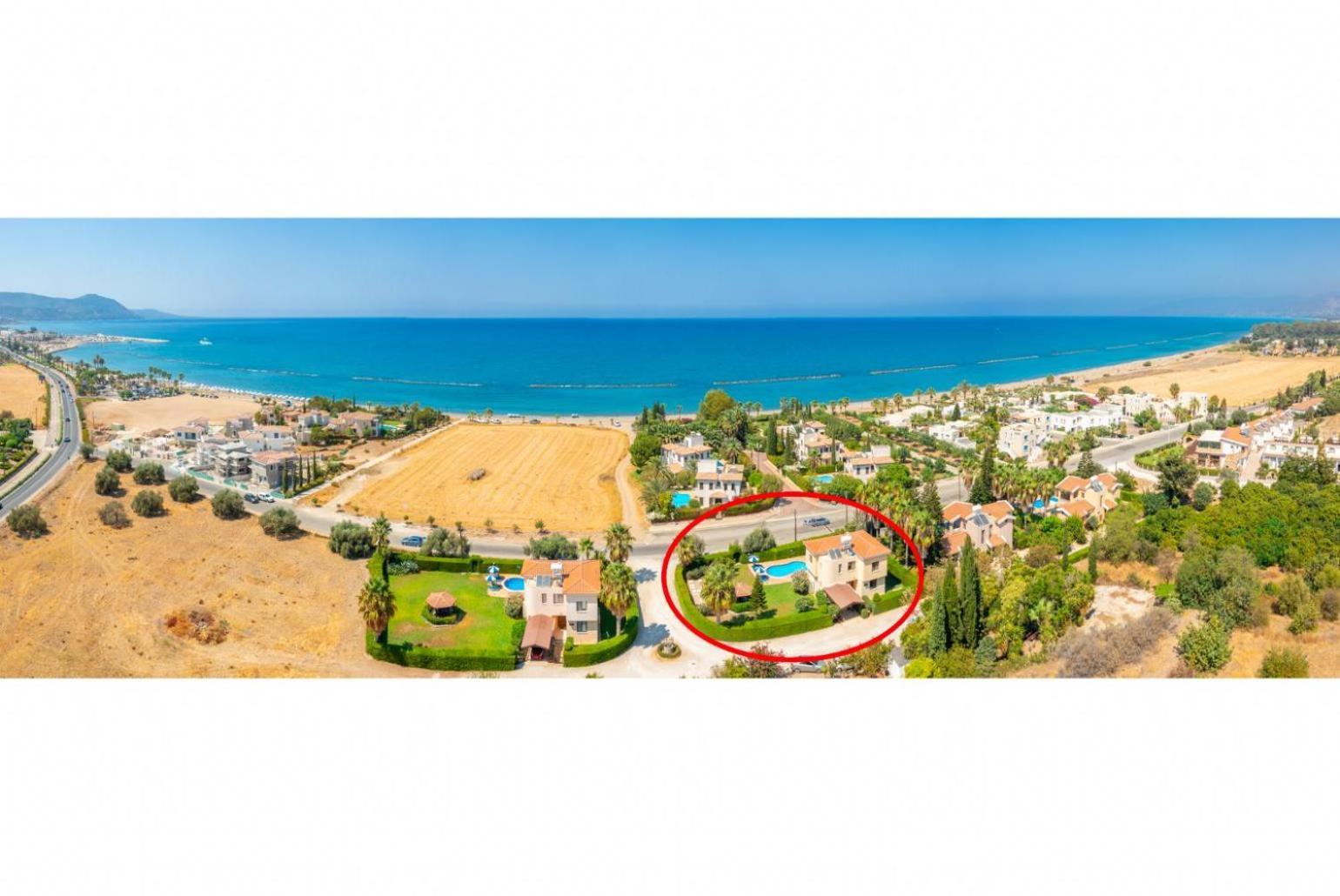 Villa Halima Fostira Polis Zewnętrze zdjęcie